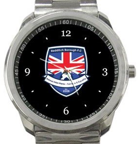 Redditch Borough FC Sport Metal Watch