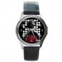 Judy Renee Zellweger Round Metal Watch