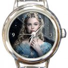 Maleficent Princess Aurora Round Italian Charm Watch