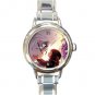 Abominable Yi and Everest Round Italian Charm Watch