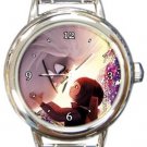 Abominable Yi and Everest Round Italian Charm Watch
