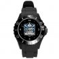 Glasgow Warriors Rugby Plastic Sport Watch In Black