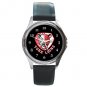 York University Lions Round Metal Watch