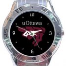 University of Ottawa Gee-Gees Analogue Watch