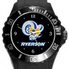 Ryerson University Rams Plastic Sport Watch In Black