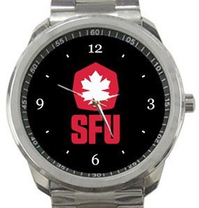 Simon Fraser University Clan Sport Metal Watch