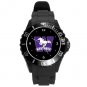 Western University Mustangs Plastic Sport Watch In Black
