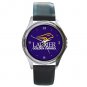 Wilfrid Laurier University Golden Hawks Round Metal Watch