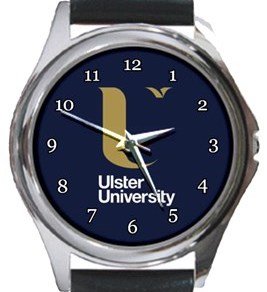 Ulster University Round Metal Watch