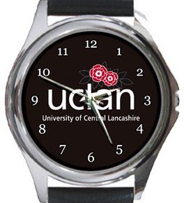 University of Central Lancashire Round Metal Watch