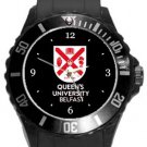 Queen's University Belfast Plastic Sport Watch In Black
