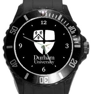 Durham University Plastic Sport Watch In Black