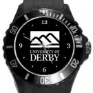 University of Derby Plastic Sport Watch In Black