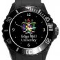 Edge Hill University Plastic Sport Watch In Black