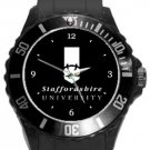 Staffordshire University Plastic Sport Watch In Black
