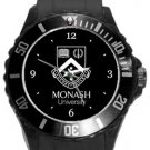 Monash University Plastic Sport Watch In Black