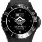 Monash University Plastic Sport Watch In Black