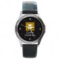 Curtin University Round Metal Watch