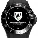 Western Sydney University Plastic Sport Watch In Black