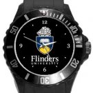 Flinders University Plastic Sport Watch In Black