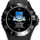 Australian National University Plastic Sport Watch In Black