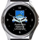 Australian National University Round Metal Watch