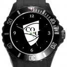 Central Queensland University Plastic Sport Watch In Black