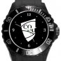 Central Queensland University Plastic Sport Watch In Black