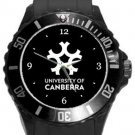 University of Canberra Plastic Sport Watch In Black