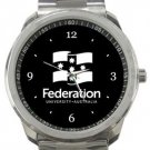 Federation University Sport Metal Watch