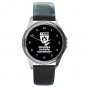 Charles Darwin University Round Metal Watch