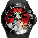 Samurai Jack Plastic Sport Watch In Black