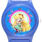 Cute Star vs The Forces of Evil Blue Plastic Watch
