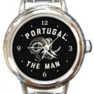 Portugal. The Man Round Italian Charm Watch