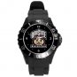 Ohio State Buckeyes Plastic Sport Watch In Black