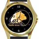 California State University Golden Bears Gold Metal Watch