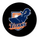 California State University Titans Heat-Resistant Round Mousepad