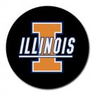 University of Illinois Fighting Illini Heat-Resistant Round Mousepad
