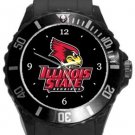 Illinois State University Redbirds Plastic Sport Watch In Black