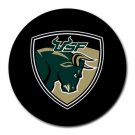 University of South Florida Bulls Heat-Resistant Round Mousepad