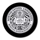 Northeastern University Heat-Resistant Round Mousepad