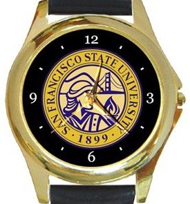 San Francisco State University Gold Metal Watch