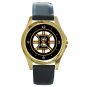 Boston Bruins Gold Metal Watch