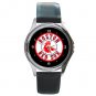 Boston Red Sox Round Metal Watch