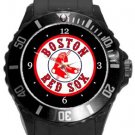 Boston Red Sox Plastic Sport Watch In Black