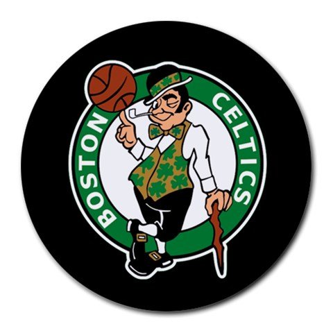 Boston Celtics Heat-Resistant Round Mousepad