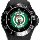 Boston Celtics Basketball Plastic Sport Watch In Black