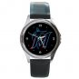 Miami Marlins Round Metal Watch