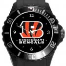 Cincinnati Bengals Plastic Sport Watch In Black