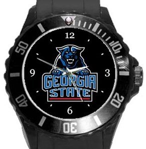 Georgia State Panthers Plastic Sport Watch In Black